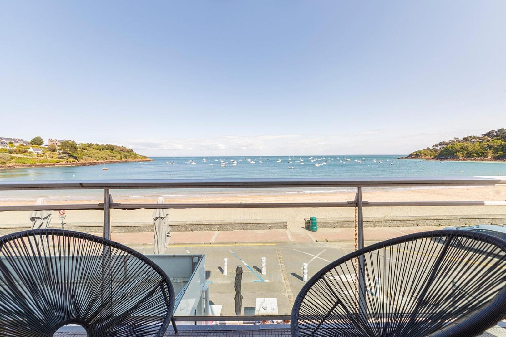 Les Pieds Dans L'Eau - Appartment 1 - Vue Mer Cancale Exterior foto