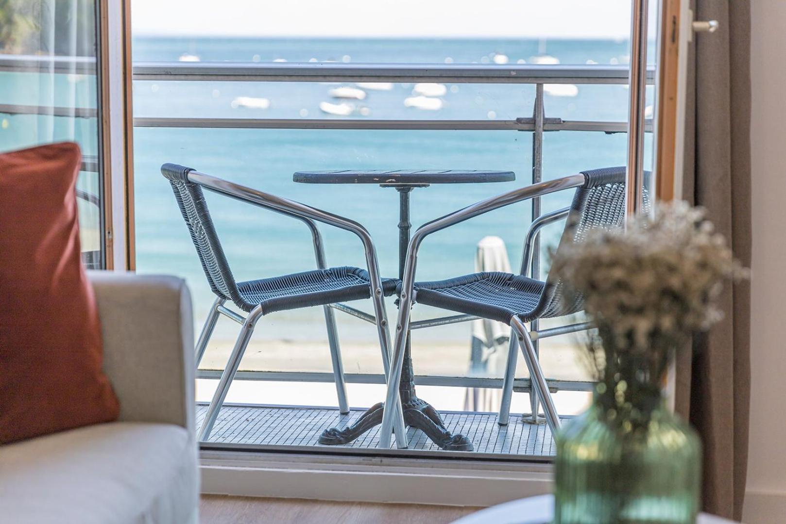 Les Pieds Dans L'Eau - Appartment 1 - Vue Mer Cancale Exterior foto