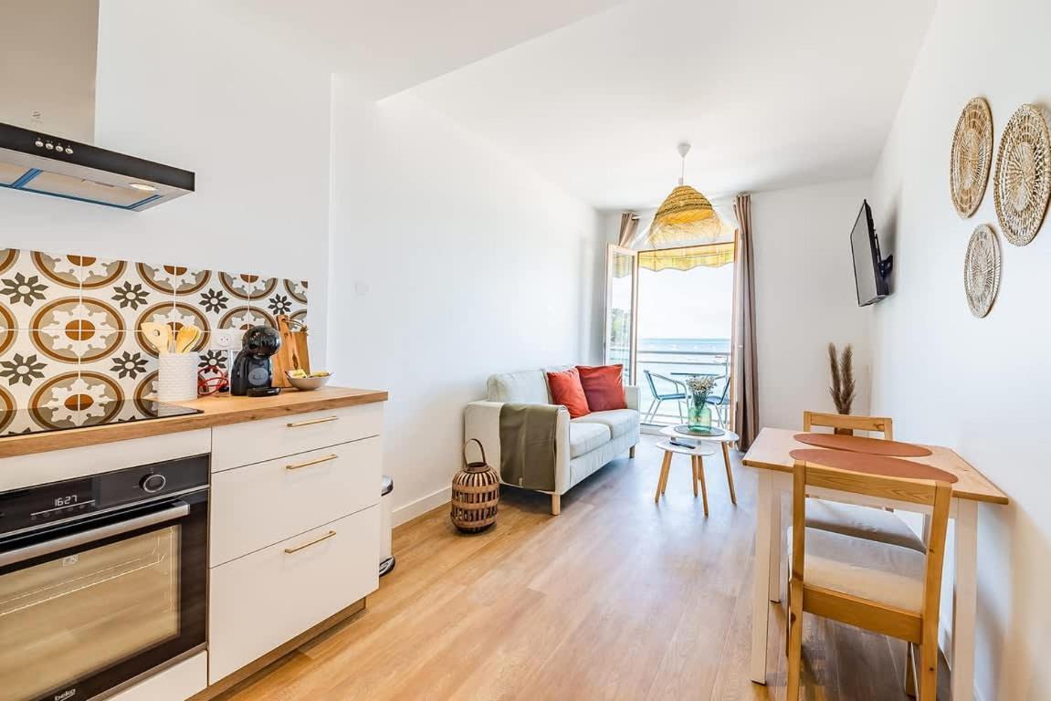 Les Pieds Dans L'Eau - Appartment 1 - Vue Mer Cancale Exterior foto